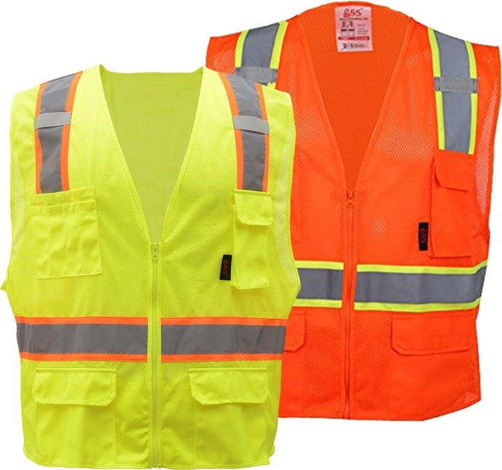 Safety Vest - Class II - Two Tone