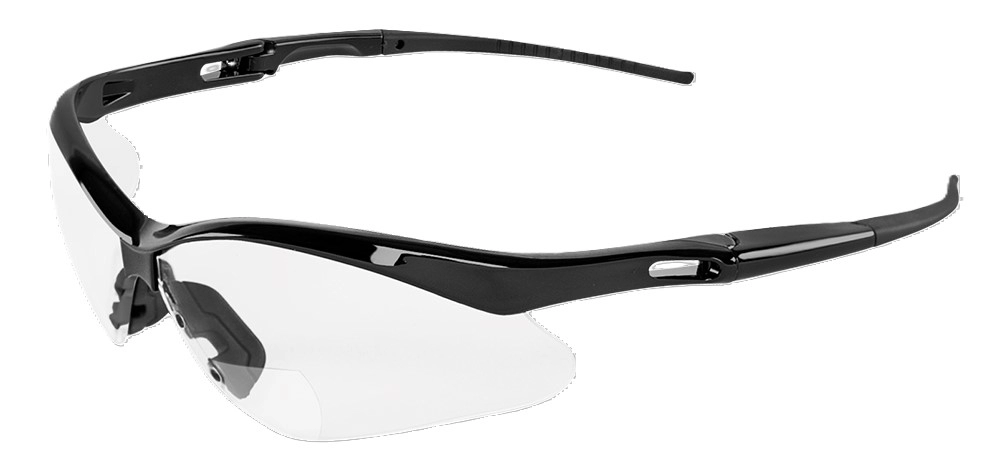 Safety Glasses - Readers Black Frame