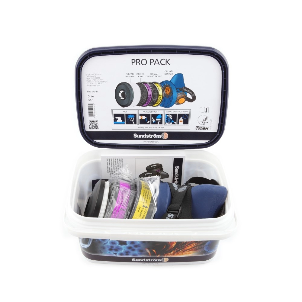 Respirator - Half Mask - P100 Pro Kit