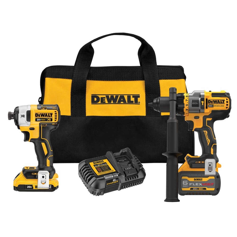 DEWALT® - Hammer Drill/Driver 20V Max & Impact Driver 3 Speed - Combo Kit