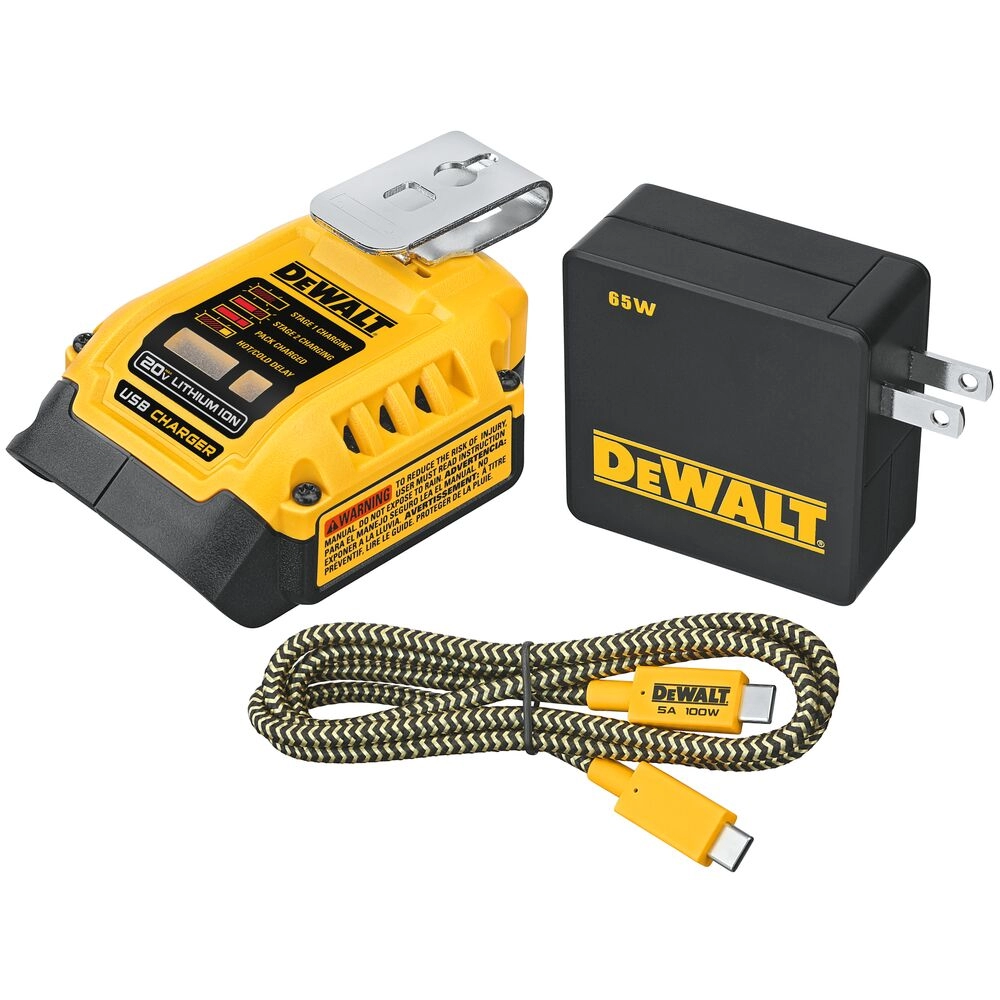 DEWALT® - Battery Charger USB 20V Max - Kit